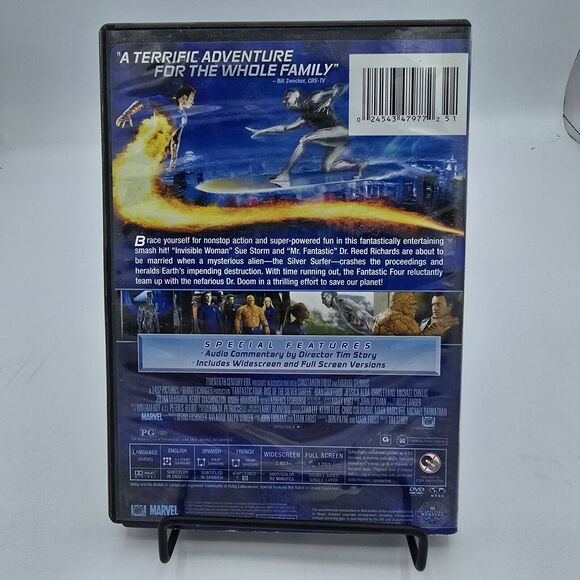Fantastic Four: Rise of the Silver Surfer (DVD, 2007) - Picture 2 of 4